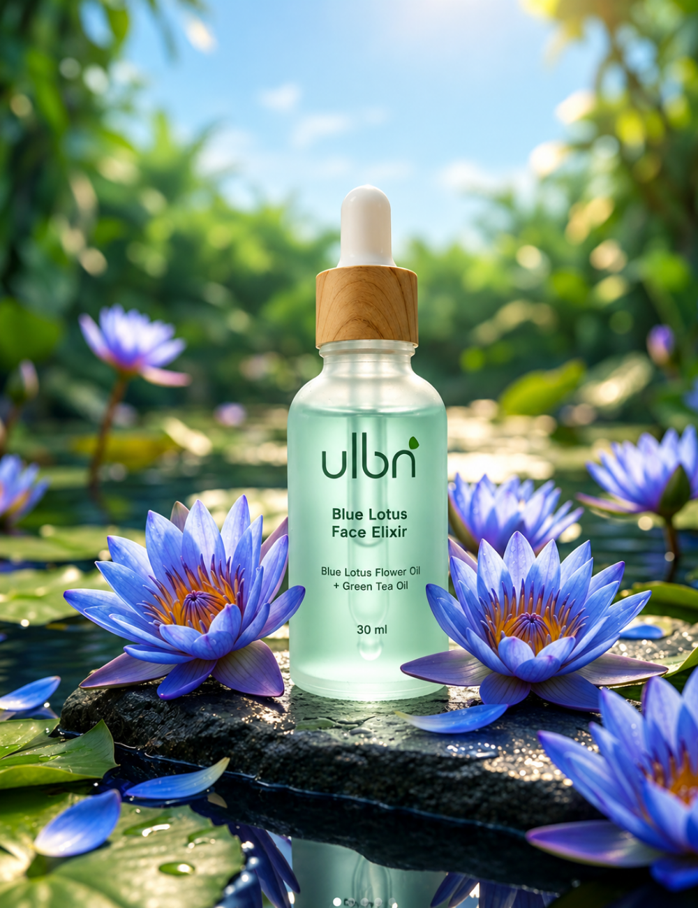 blue lotus face elixir